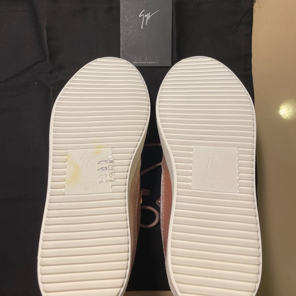 Giuseppe Zanotti velvet sneakers women size 9/39.5 - Picture 9 of 12